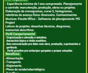 Técnico de Planejamento