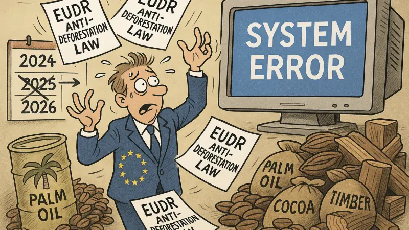 UE deve propor novo adiamento das regras antidesmatamento