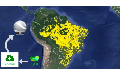 Tutorial: Baixar dados abertos do CAR para visualização no Google Earth