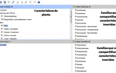 Chaves interativas para identificação de plantas do Cerrado