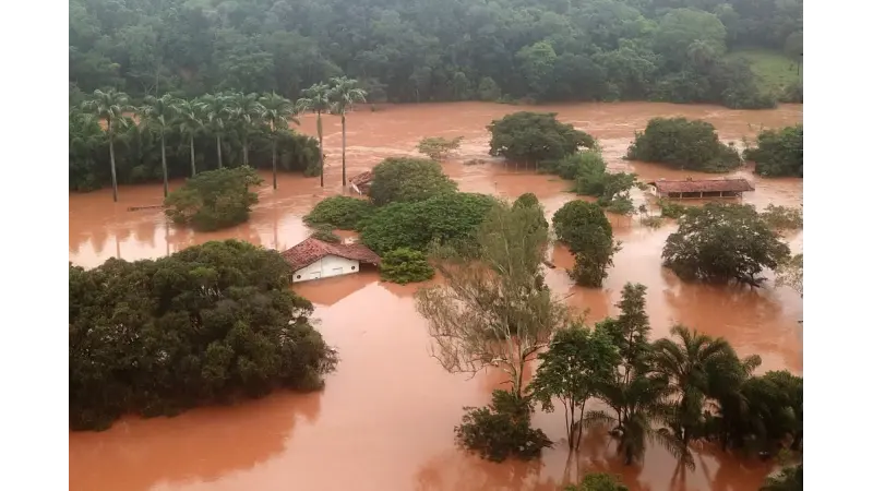 Chuvas fora do comum em Minas Gerais deixam 50 cidades em situação de emergência
