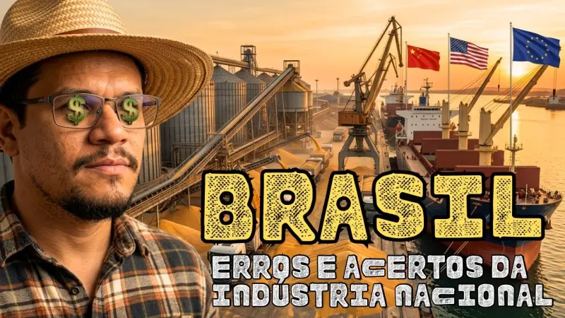 Commodities vs. Tecnologia: A Armadilha que impede o Brasil de ser Rico
