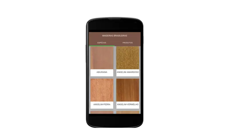 Conheça o app Catálogo Madeiras Brasileiras