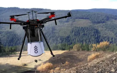 Empresa criou drones que podem plantar e reflorestar nosso planeta