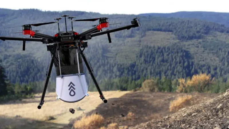 Empresa criou drones que podem plantar e reflorestar nosso planeta