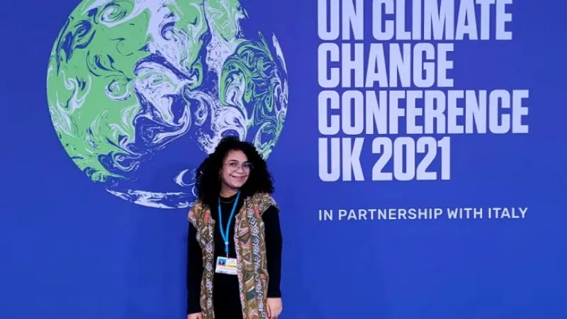 Estudante de Eng. Florestal representou o Brasil na COP-26
