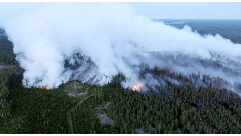 Finlândia sofre maior incêndio florestal em 50 anos