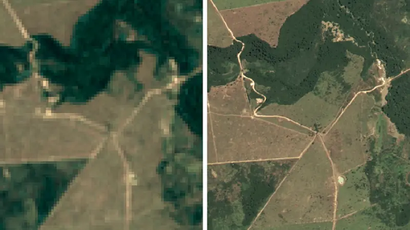 Google libera imagens mais nítidas do Brasil para monitoramento florestal