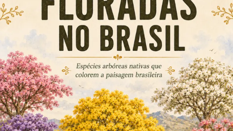 Guia das Floradas no Brasil: conheça árvores nativas que colorem a paisagem brasileira