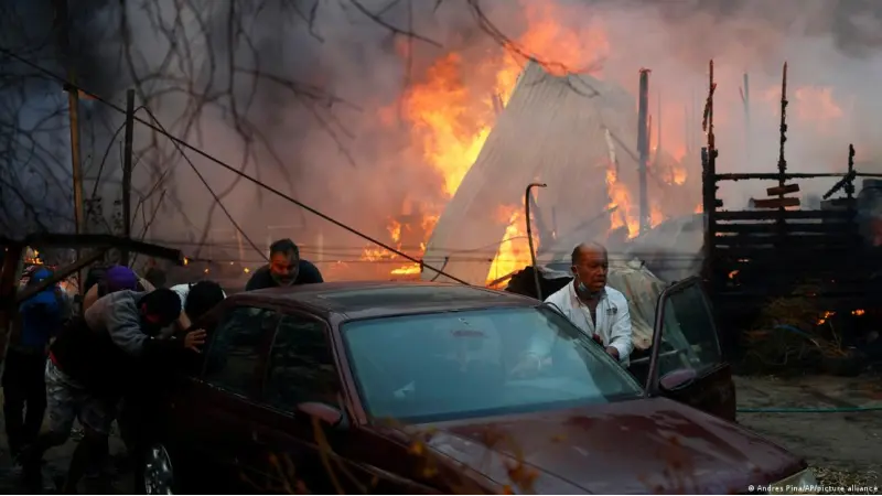 Incêndios florestais no Chile deixam mais de 60 mortos