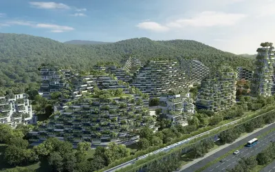 Liuzhou Forest City, novo desenvolvimento urbano da China abrigará milhões de plantas