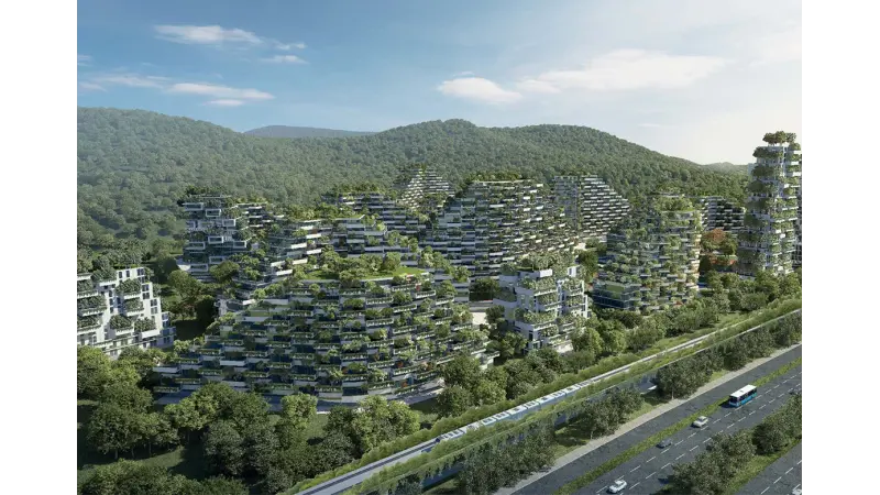 Liuzhou Forest City, novo desenvolvimento urbano da China abrigará milhões de plantas