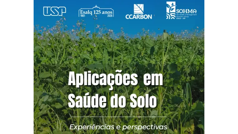 Livro da USP reúne práticas e pesquisas para melhorar a saúde do solo na agricultura