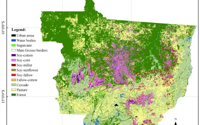 Nova metodologia de inteligência geoespacial aprimora a gestão do uso da terra