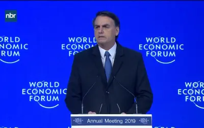 Presidente declara em Davos que pretende preservar o meio ambiente junto ao desenvolvimento econômico