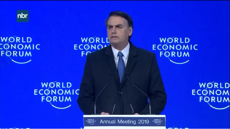Presidente declara em Davos que pretende preservar o meio ambiente junto ao desenvolvimento econômico