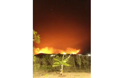 A Terra Indígena Maxakali está pegando fogo