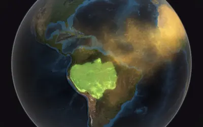 Vídeo da NASA mostra como a Floresta Amazônica é fertilizada pelo Deserto do Saara